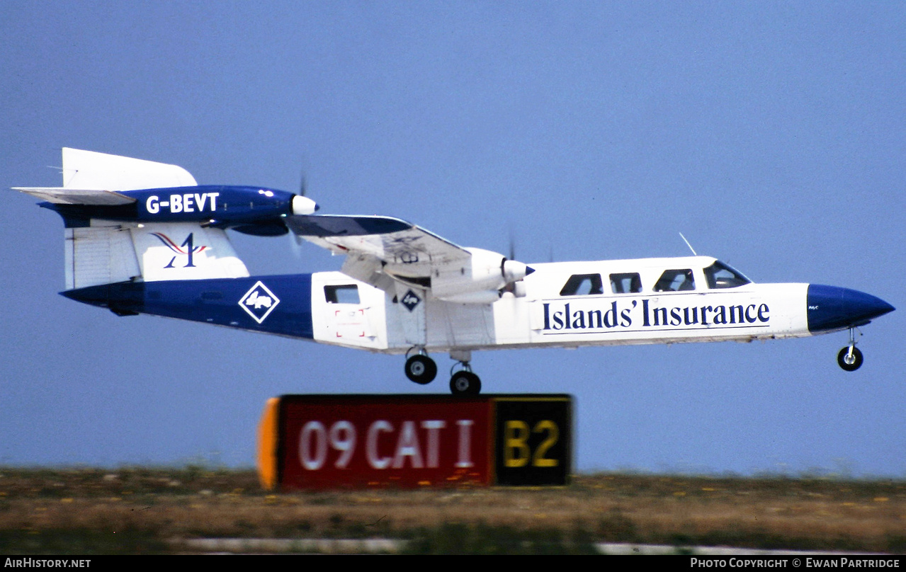 Aircraft Photo of G-BEVT | Britten-Norman BN-2A Mk.3-2 Trislander | Aurigny Air Services | AirHistory.net #808938