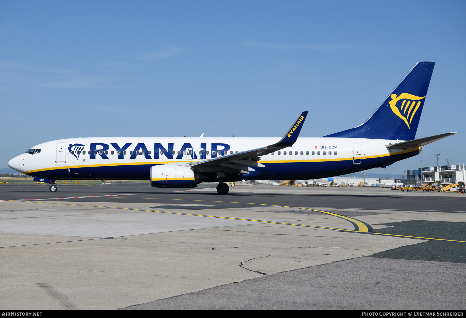 Aircraft Photo of 9H-QCP | Boeing 737-8AS | Ryanair | AirHistory.net #808952