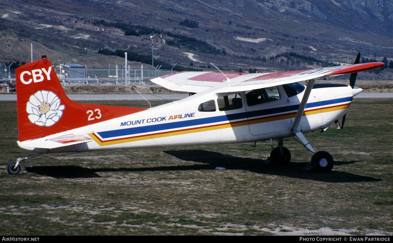 Aircraft Photo of ZK-CBY / CBY | Cessna 185A Skywagon | Mount Cook Airlines | AirHistory.net #808956