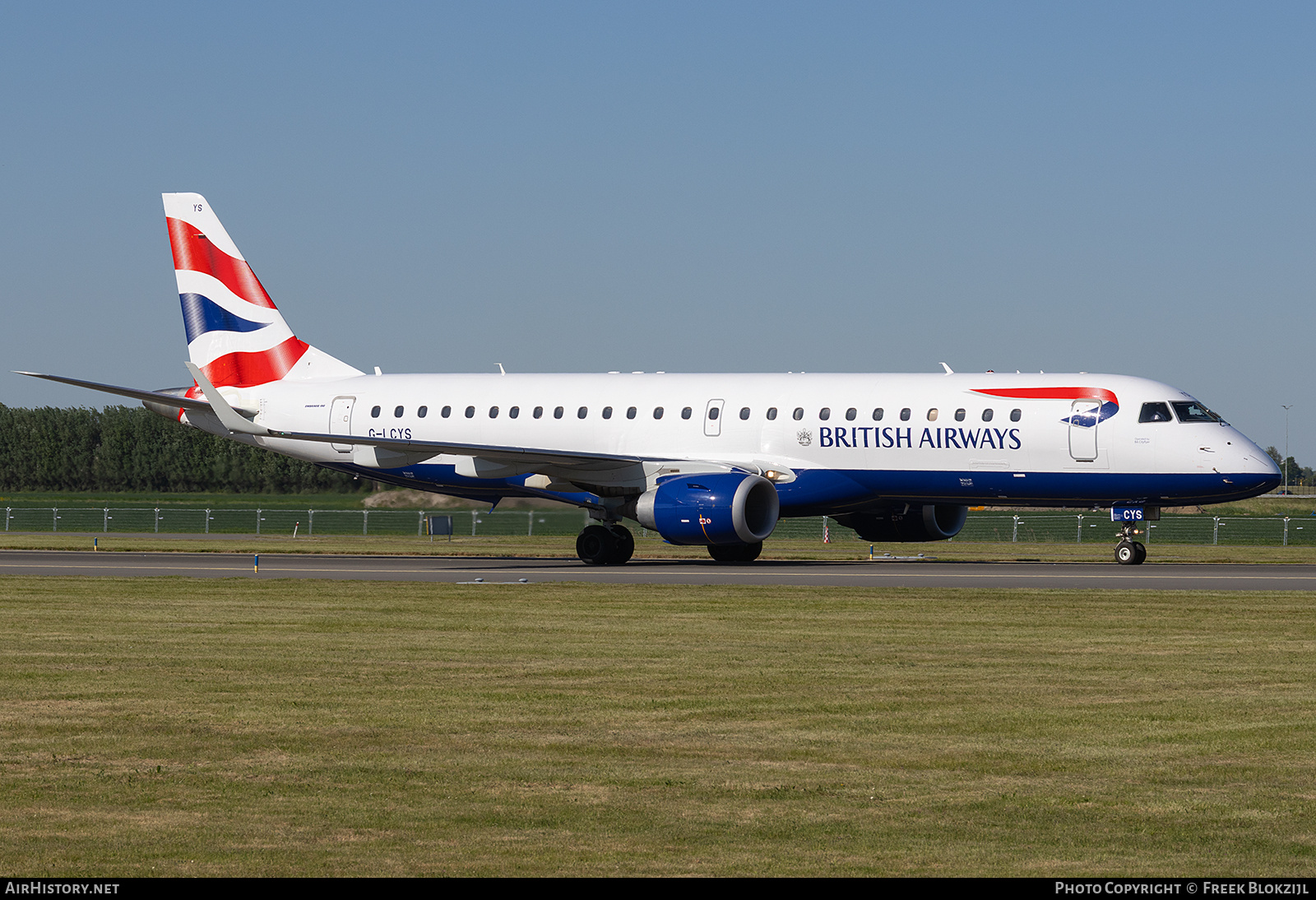 Aircraft Photo of G-LCYS | Embraer 190SR (ERJ-190-100SR) | British Airways | AirHistory.net #808961