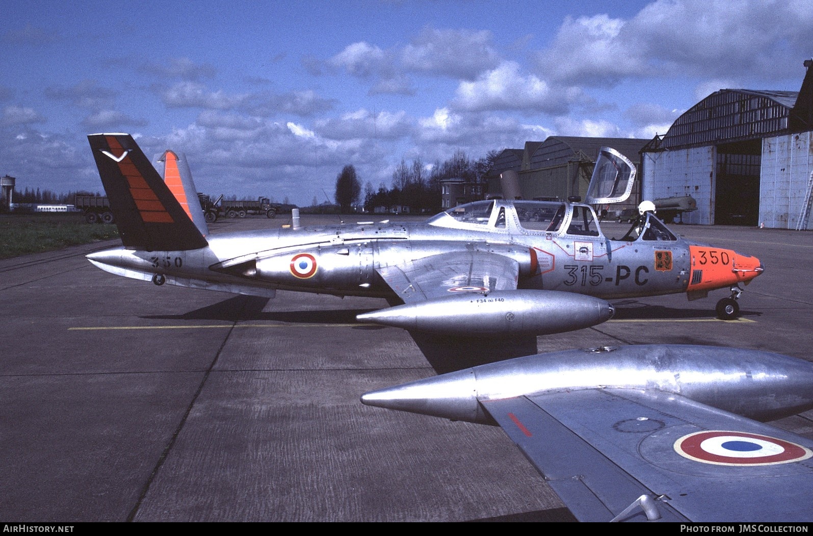 Aircraft Photo of 350 | Fouga CM-170R Magister | France - Air Force | AirHistory.net #808979