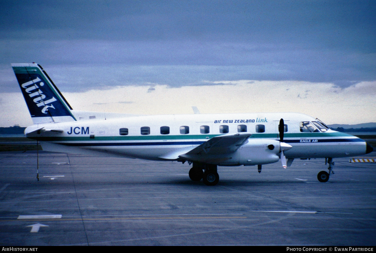 Aircraft Photo of ZK-JCM / JCM | Embraer EMB-110P1 Bandeirante | Air New Zealand Link | AirHistory.net #808991