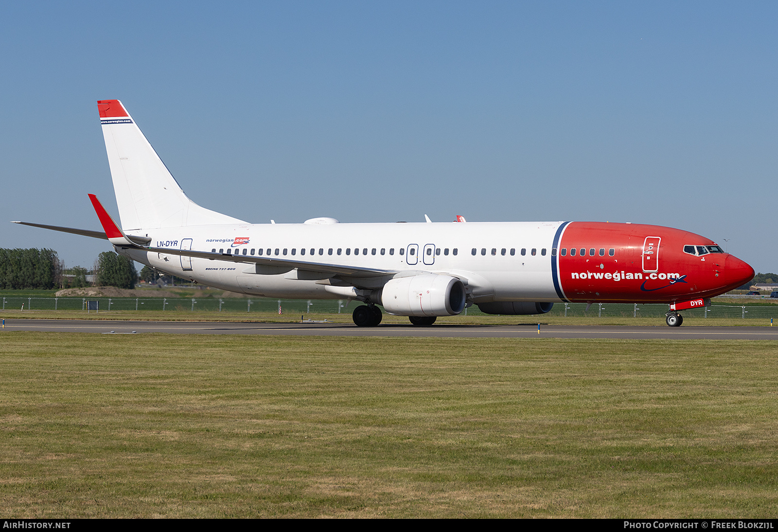 Aircraft Photo of LN-DYR | Boeing 737-8JP | Norwegian | AirHistory.net #808994