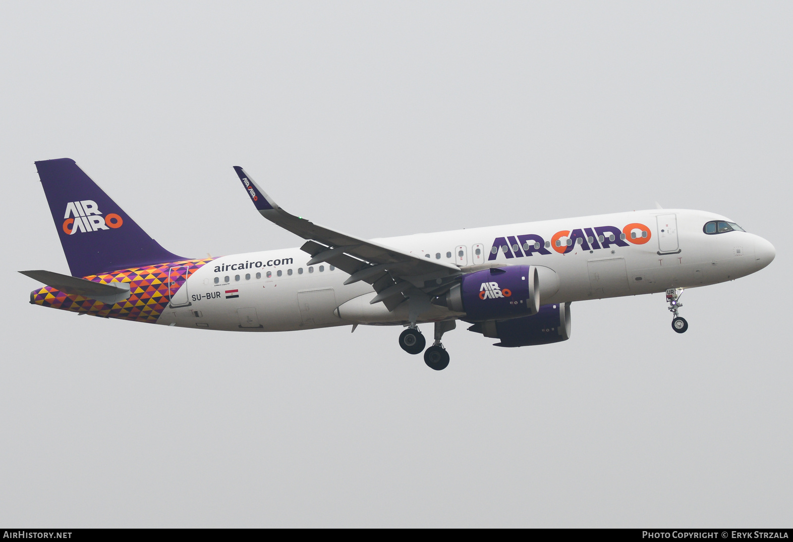 Aircraft Photo of SU-BUR | Airbus A320-251N | Air Cairo | AirHistory.net #808996