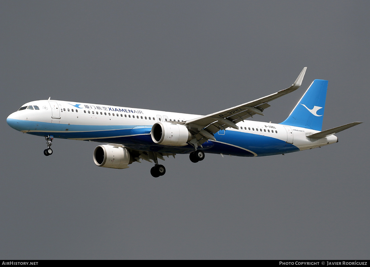 Aircraft Photo of B-32EL | Airbus A321-251NX | Xiamen Airlines | AirHistory.net #808999