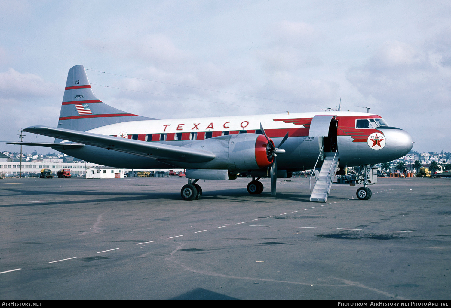 Aircraft Photo of N927E | Convair 240-8 | Texaco | AirHistory.net #809005