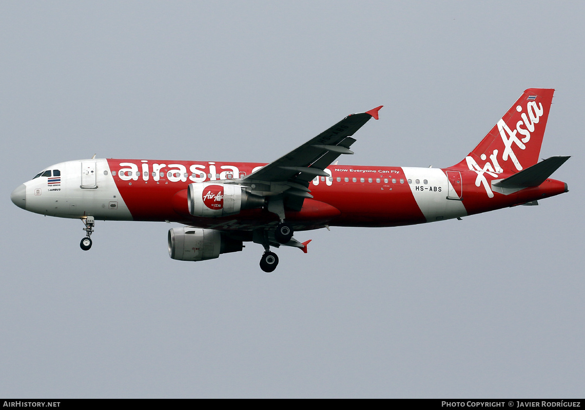 Aircraft Photo of HS-ABS | Airbus A320-216 | AirAsia | AirHistory.net #809008
