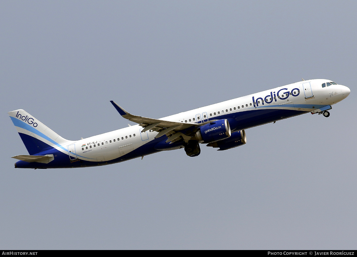 Aircraft Photo of VT-ILJ | Airbus A321-252NX | IndiGo | AirHistory.net #809012