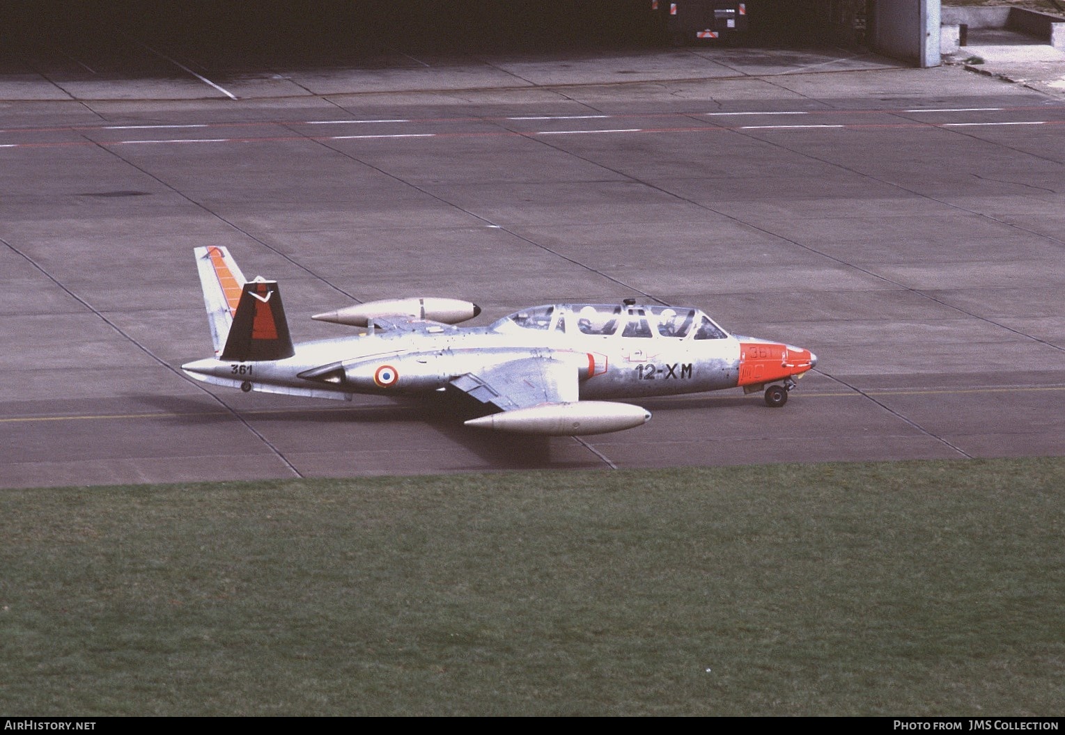 Aircraft Photo of 361 | Fouga CM-170R Magister | France - Air Force | AirHistory.net #809014