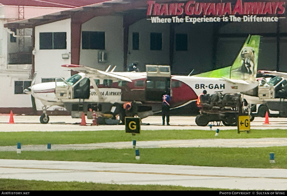 Aircraft Photo of 8R-GAH | Cessna 208B Grand Caravan | Trans Guyana Airways | AirHistory.net #809056