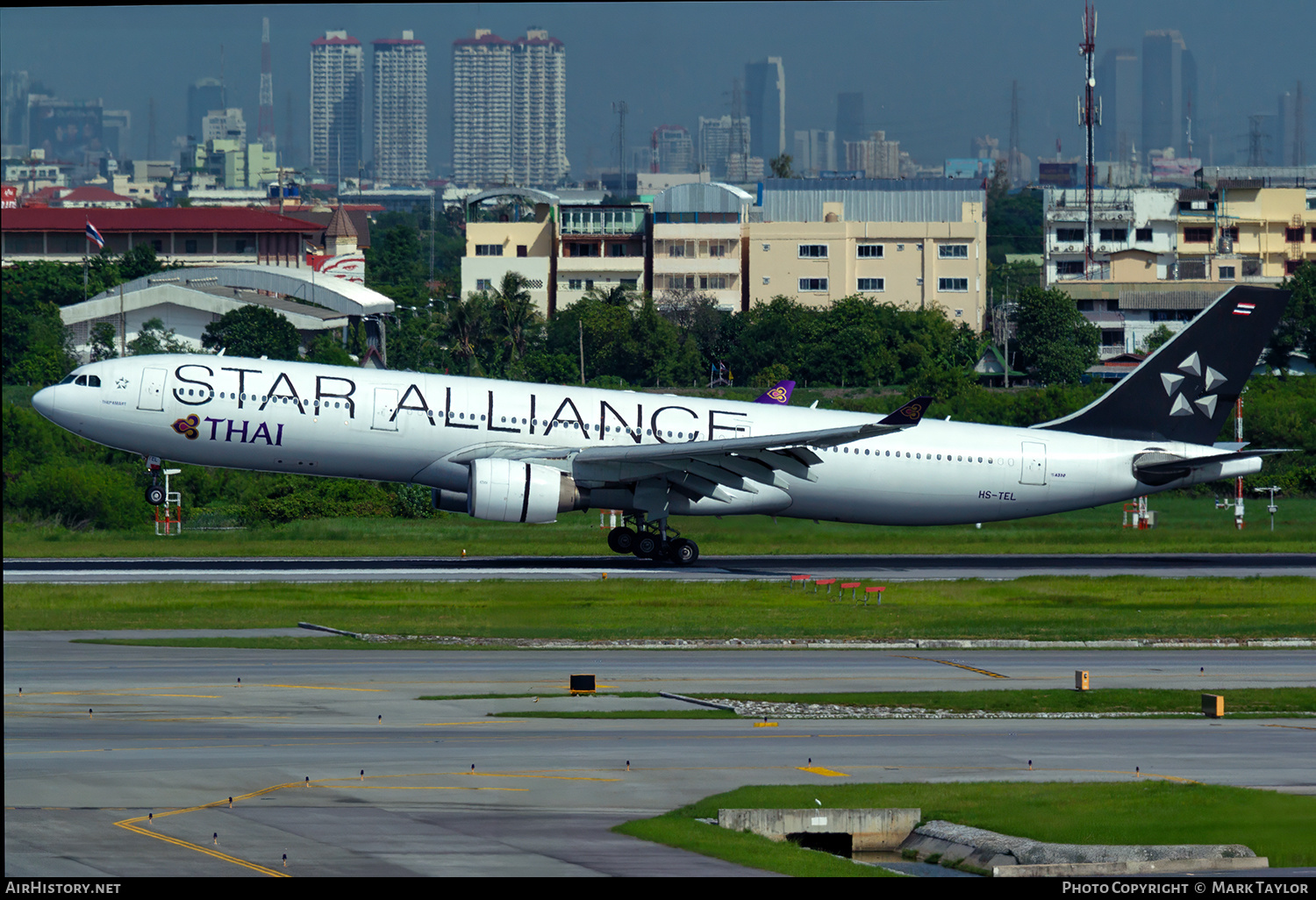 Aircraft Photo of HS-TEL | Airbus A330-322 | Thai Airways International | AirHistory.net #809062
