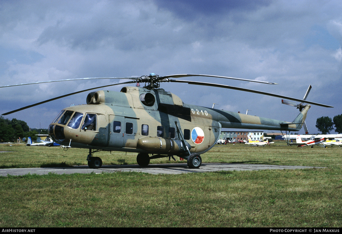 Aircraft Photo of 0210 | Mil Mi-8P | Czechoslovakia - Air Force | AirHistory.net #809139