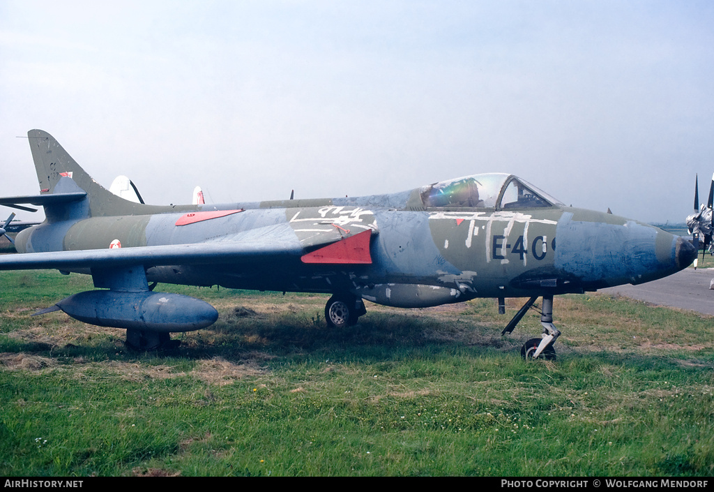 Aircraft Photo of E-409 | Hawker Hunter F51 | Denmark - Air Force | AirHistory.net #809143