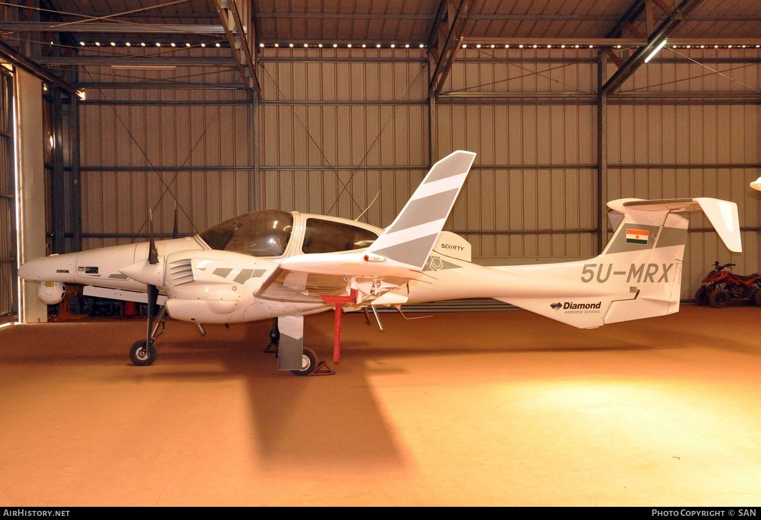 Aircraft Photo of 5U-MRX | Diamond DA42 MPP Guardian | Niger - Air Force | AirHistory.net #809146