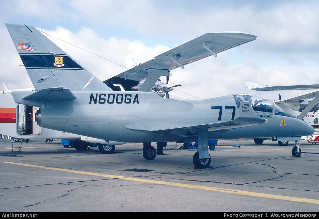 Aircraft Photo of N600GA | Gulfstream American Peregrine 600 | AirHistory.net #809150