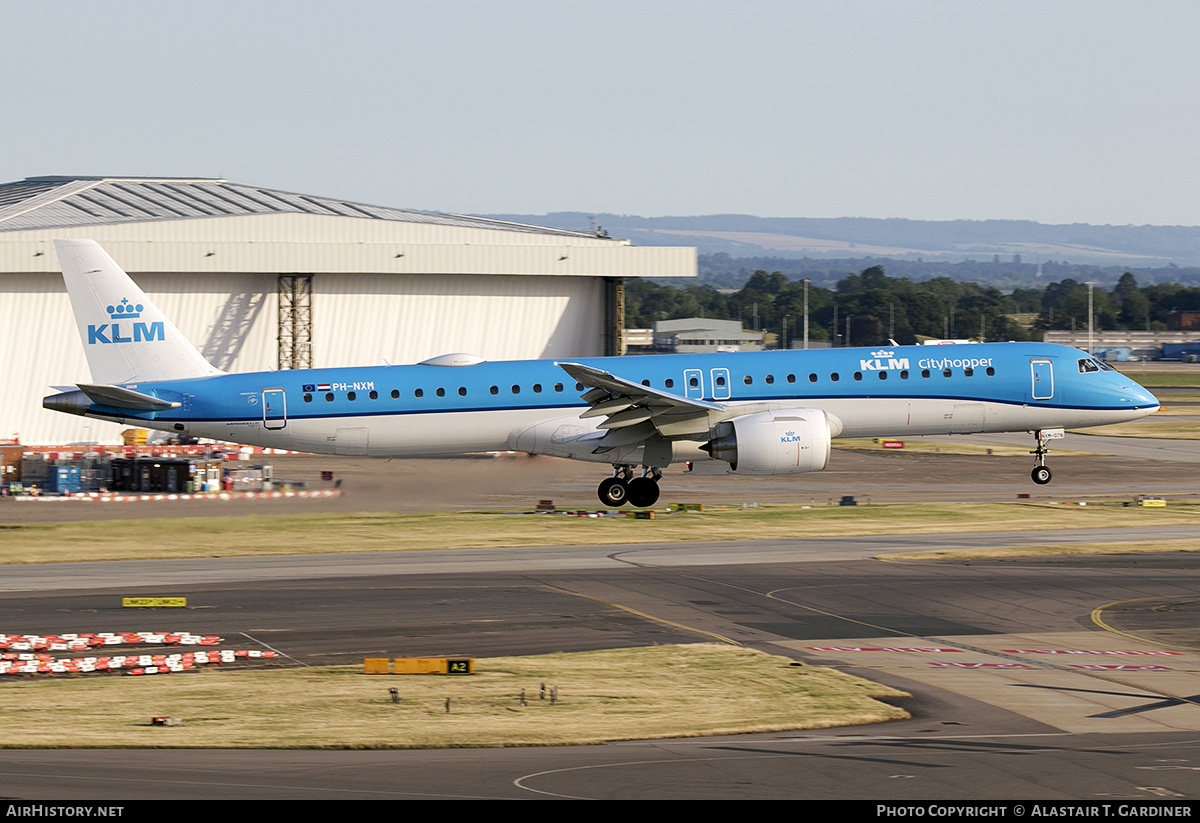 Aircraft Photo of PH-NXM | Embraer 195-E2 (ERJ-190-400) | KLM Cityhopper | AirHistory.net #809206