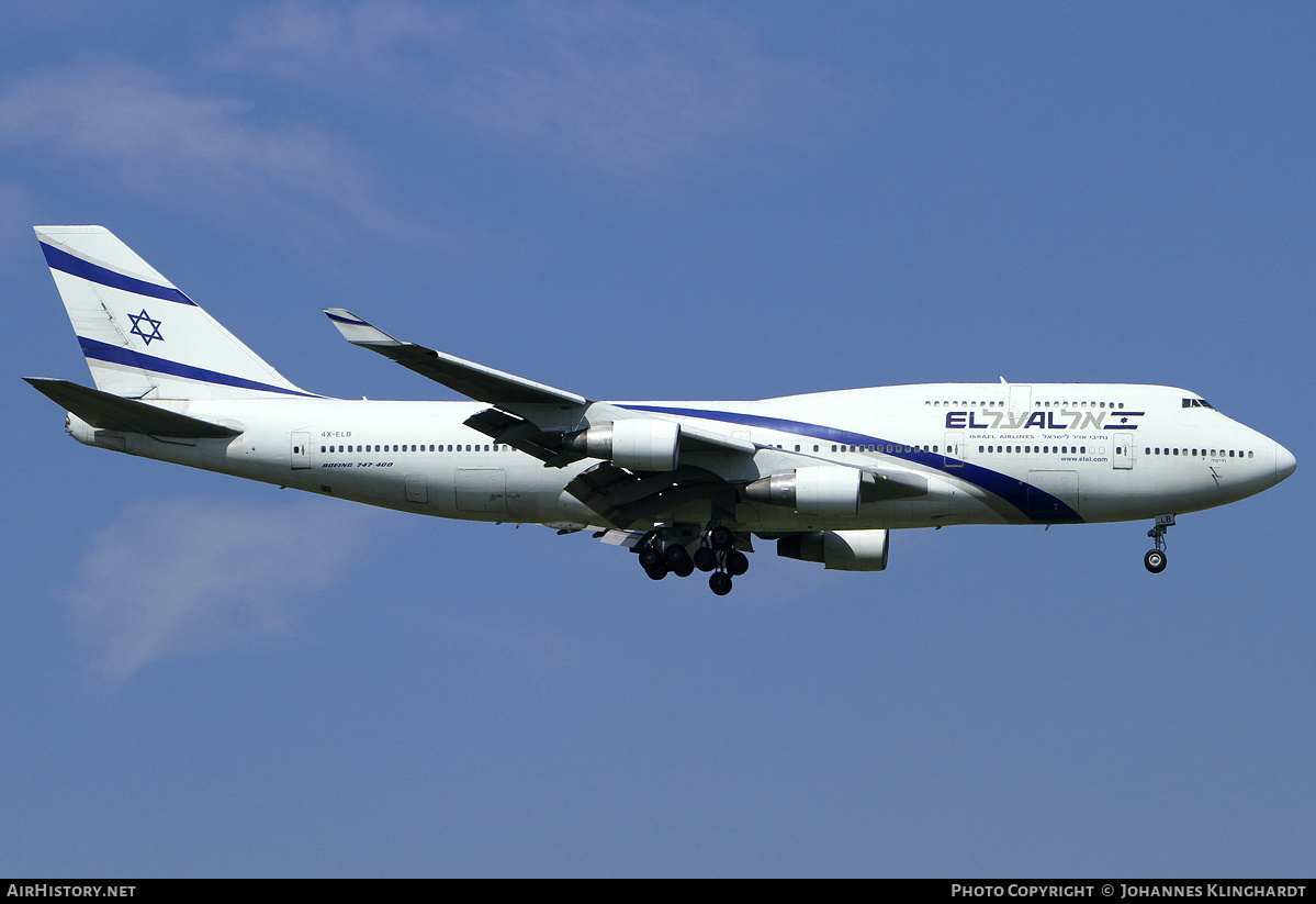 Aircraft Photo of 4X-ELB | Boeing 747-458 | El Al Israel Airlines | AirHistory.net #809217