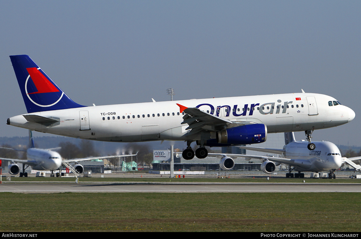 Aircraft Photo of TC-ODB | Airbus A320-232 | Onur Air | AirHistory.net #809220