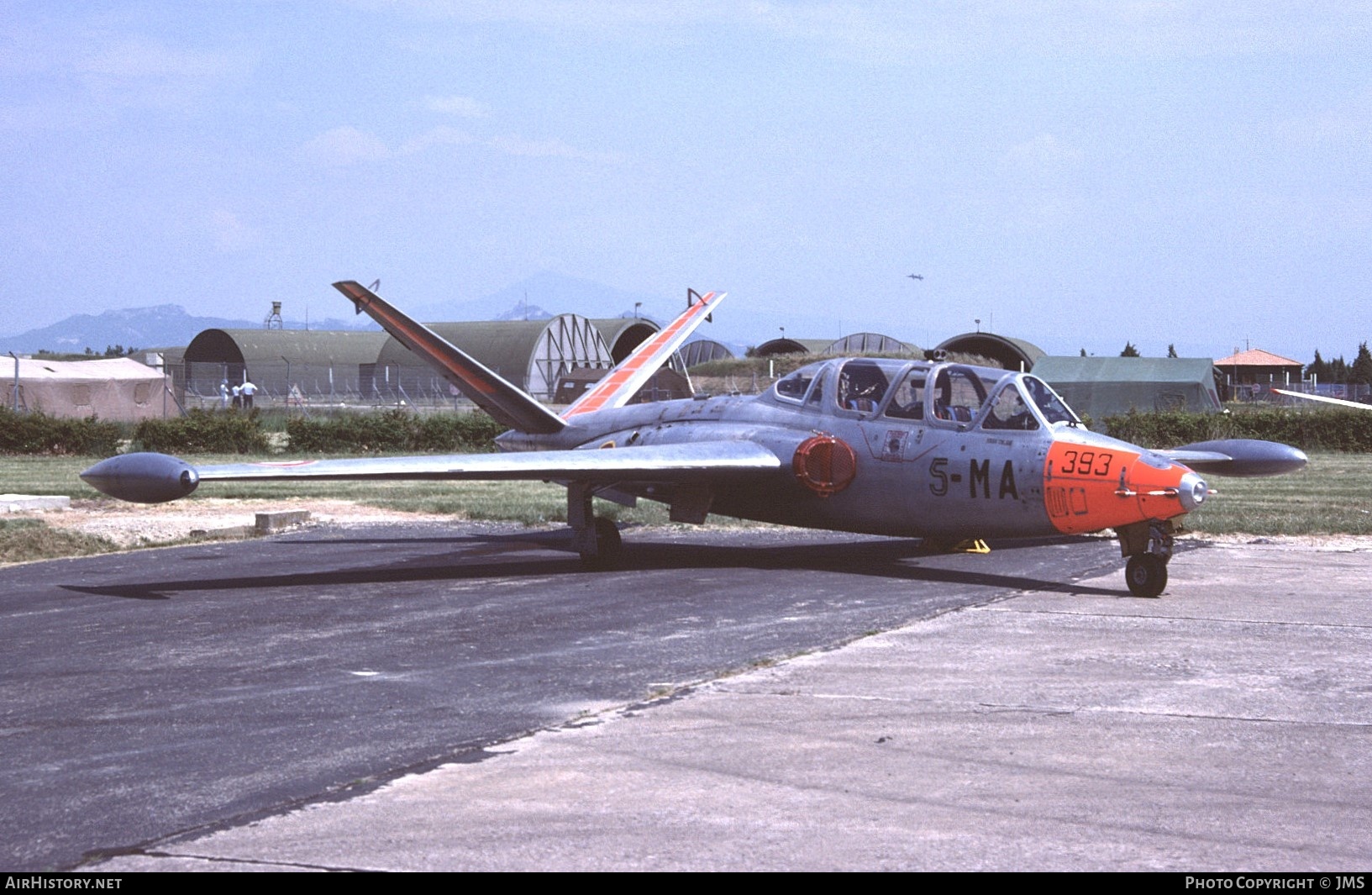 Aircraft Photo of 393 | Fouga CM-170R Magister | France - Air Force | AirHistory.net #809230