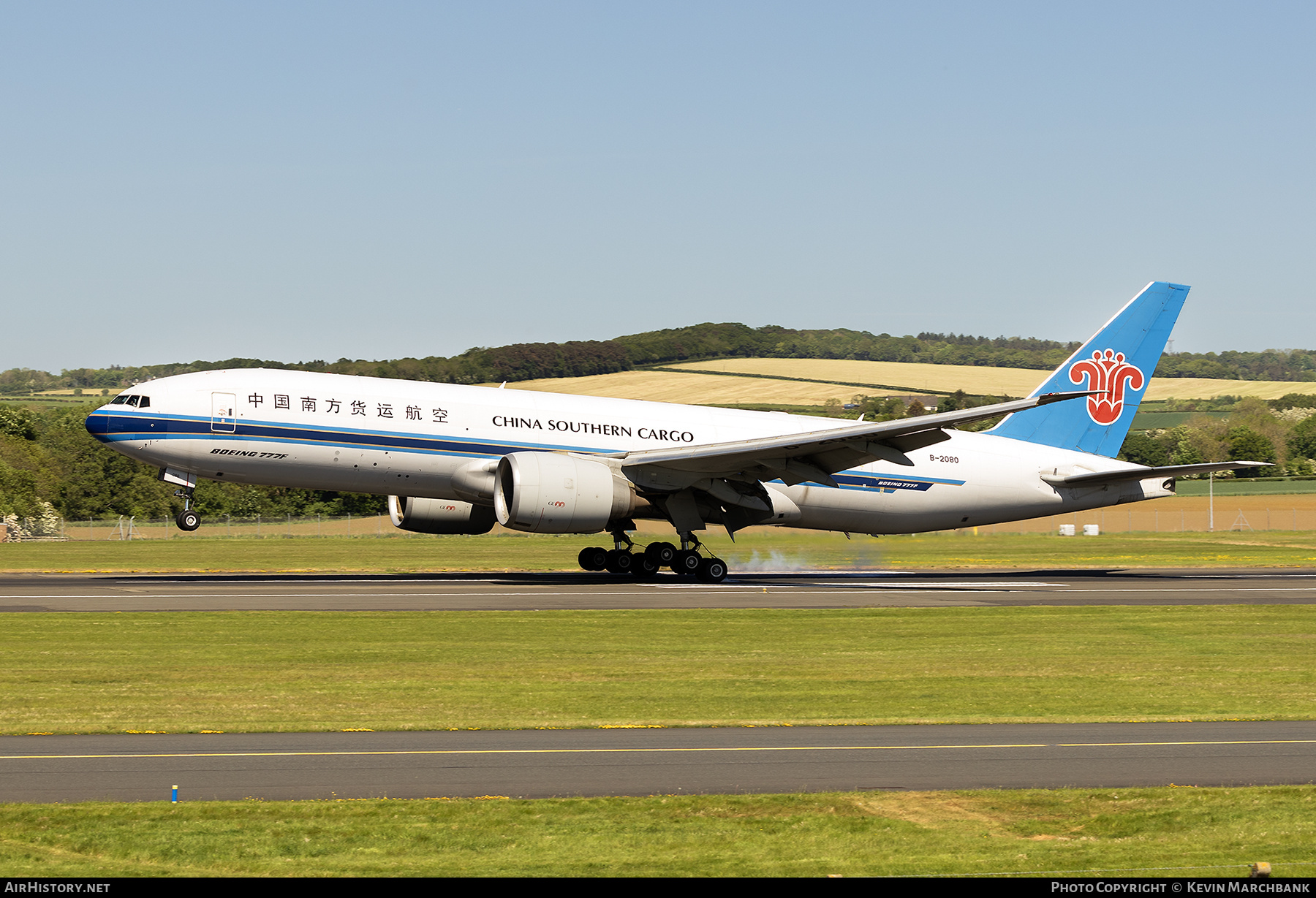 Aircraft Photo of B-2080 | Boeing 777-F1B | China Southern Airlines Cargo | AirHistory.net #809240