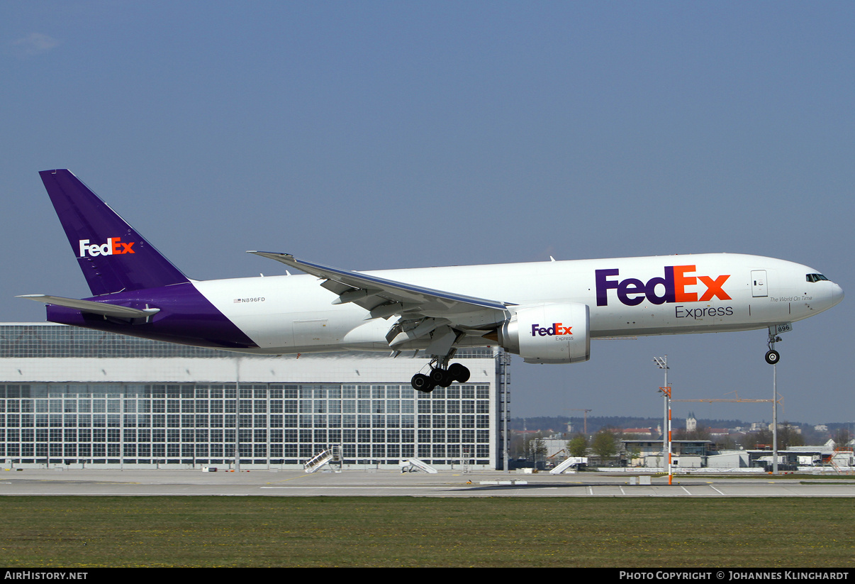 Aircraft Photo of N896FD | Boeing 777-F | FedEx Express - Federal Express | AirHistory.net #809242
