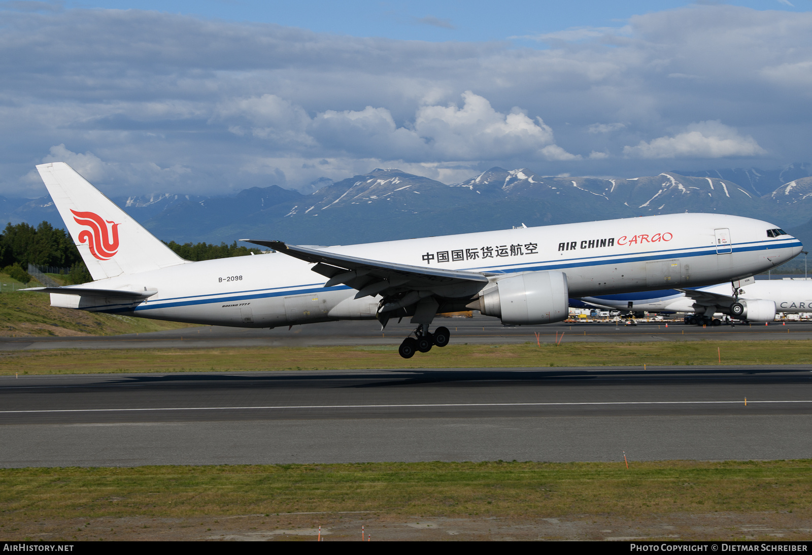 Aircraft Photo of B-2098 | Boeing 777-FFT | Air China Cargo | AirHistory.net #809245