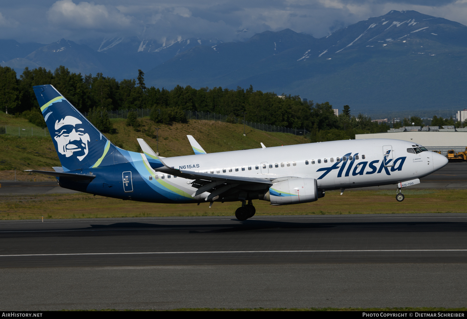 Aircraft Photo of N615AS | Boeing 737-790 | Alaska Airlines | AirHistory.net #809260