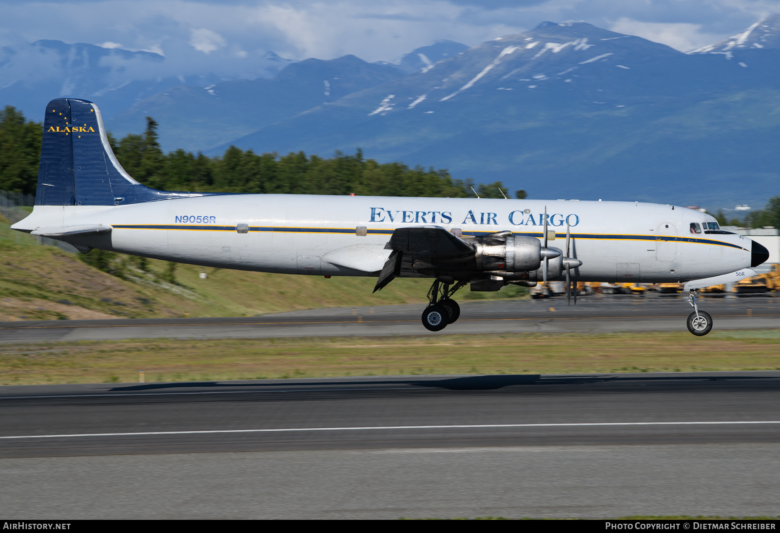 Aircraft Photo of N9056R | Douglas DC-6A(C) | Everts Air Cargo | AirHistory.net #809276