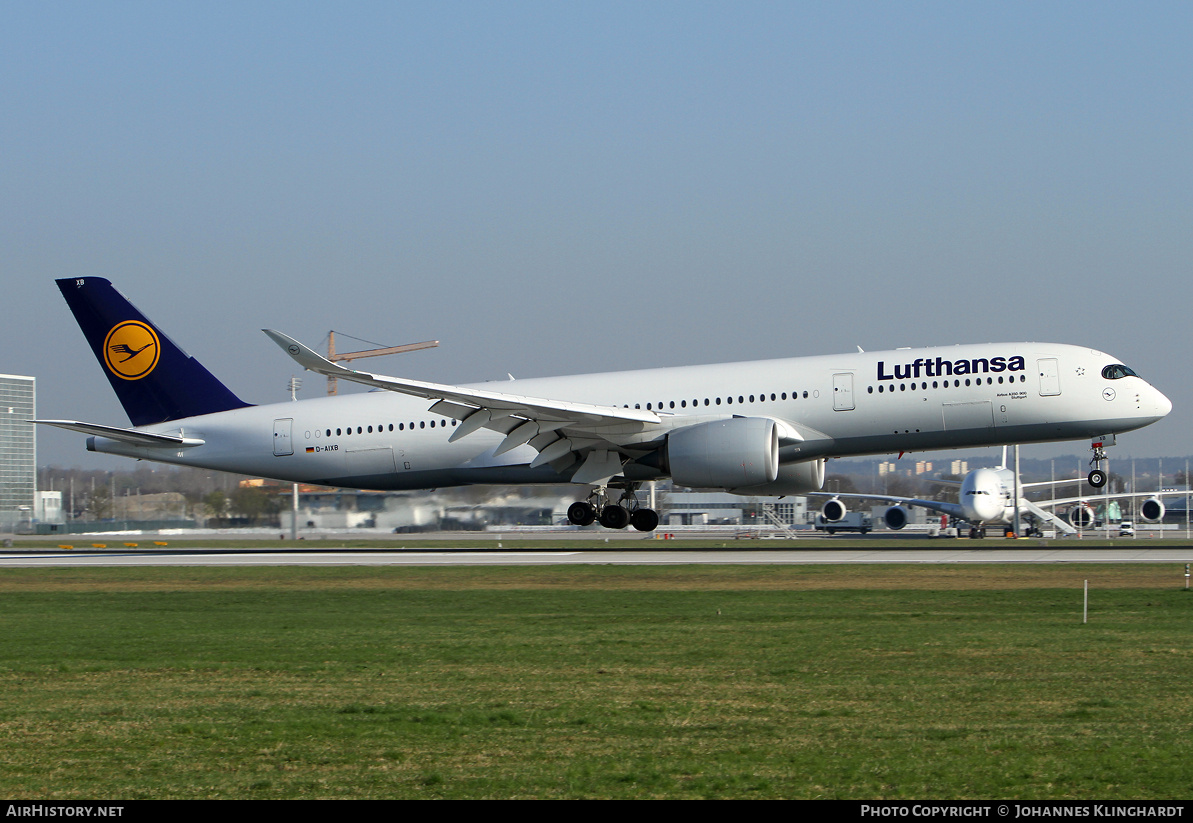 Aircraft Photo of D-AIXB | Airbus A350-941 | Lufthansa | AirHistory.net #809295