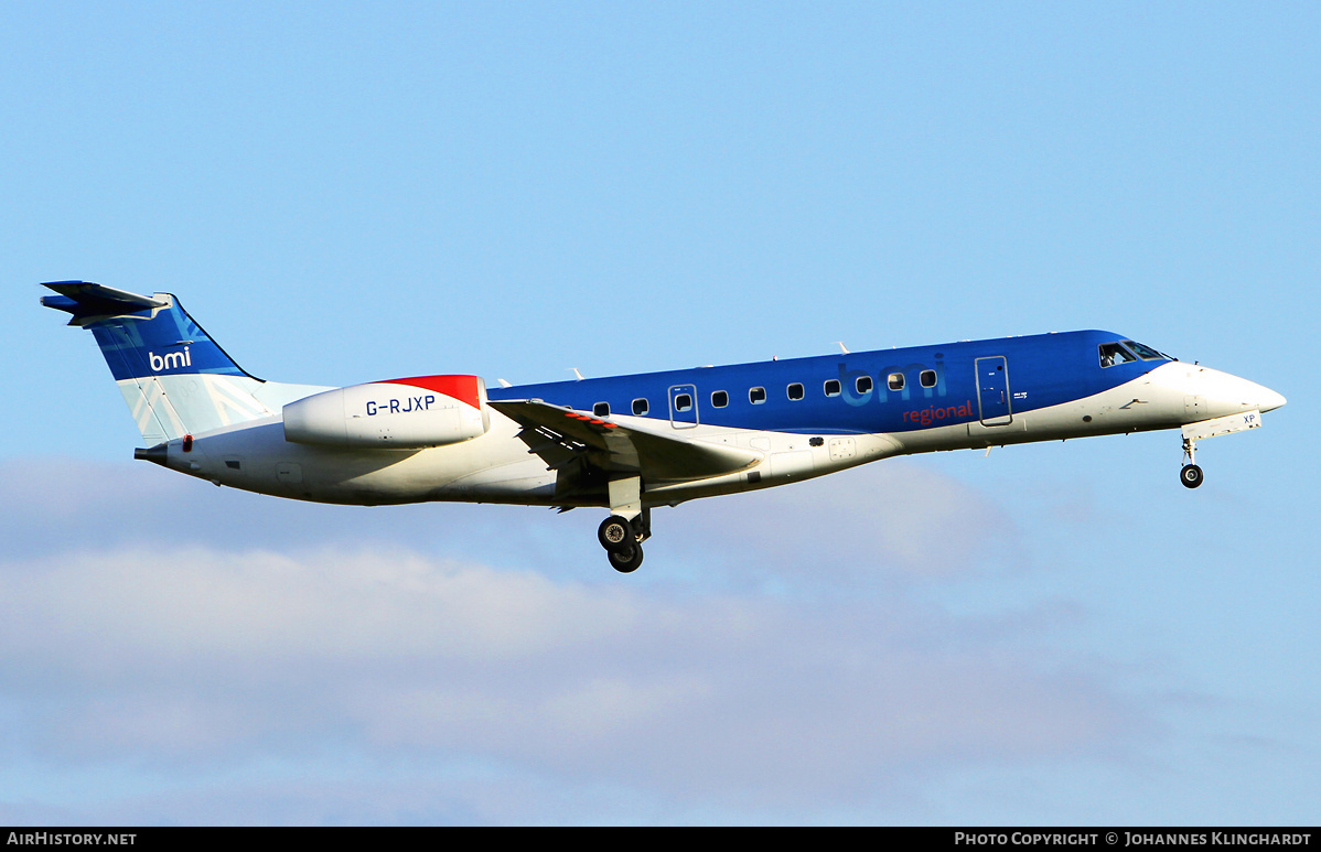 Aircraft Photo of G-RJXP | Embraer ERJ-135ER (EMB-135ER) | BMI Regional | AirHistory.net #809306
