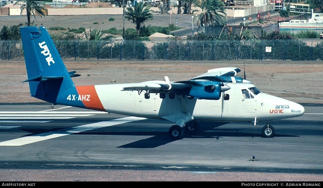 Aircraft Photo of 4X-AHZ | De Havilland Canada DHC-6-300 Twin Otter | Arkia Israel Inland Airlines | AirHistory.net #809312