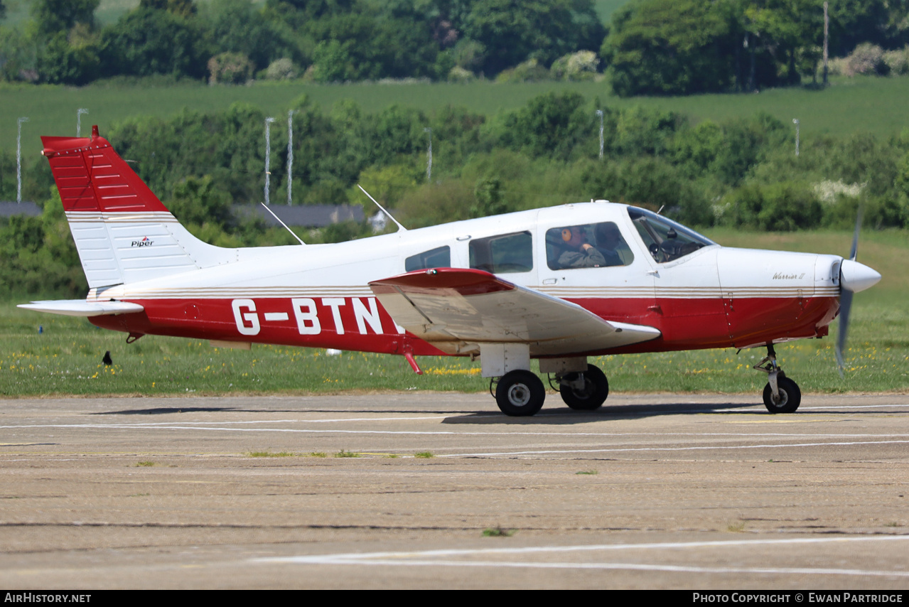 Aircraft Photo of G-BTNV | Piper PA-28-161 Cherokee Warrior II | AirHistory.net #809315