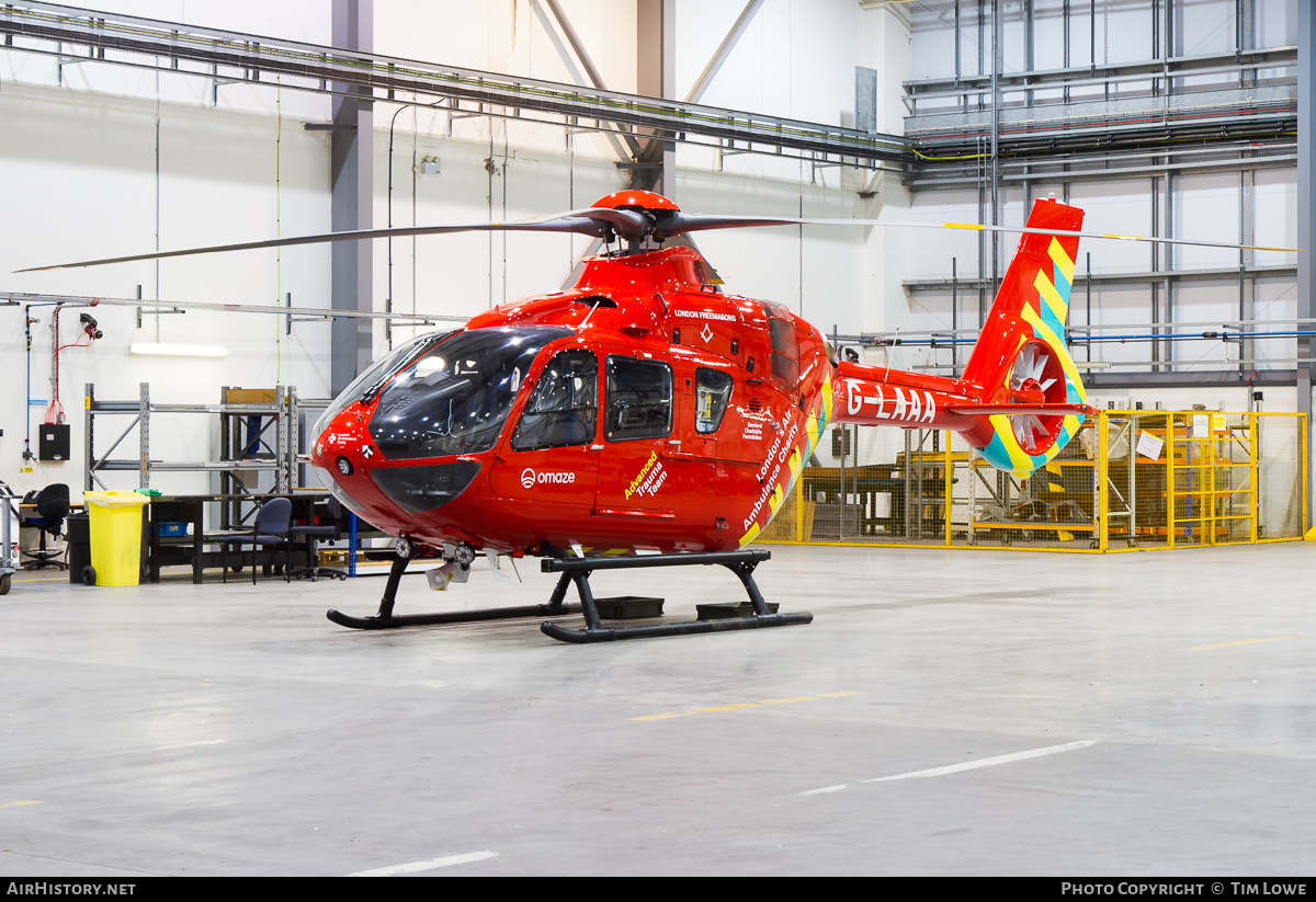 Aircraft Photo of G-LAAA | Airbus Helicopters H-135 | London's Air Ambulance | AirHistory.net #809321