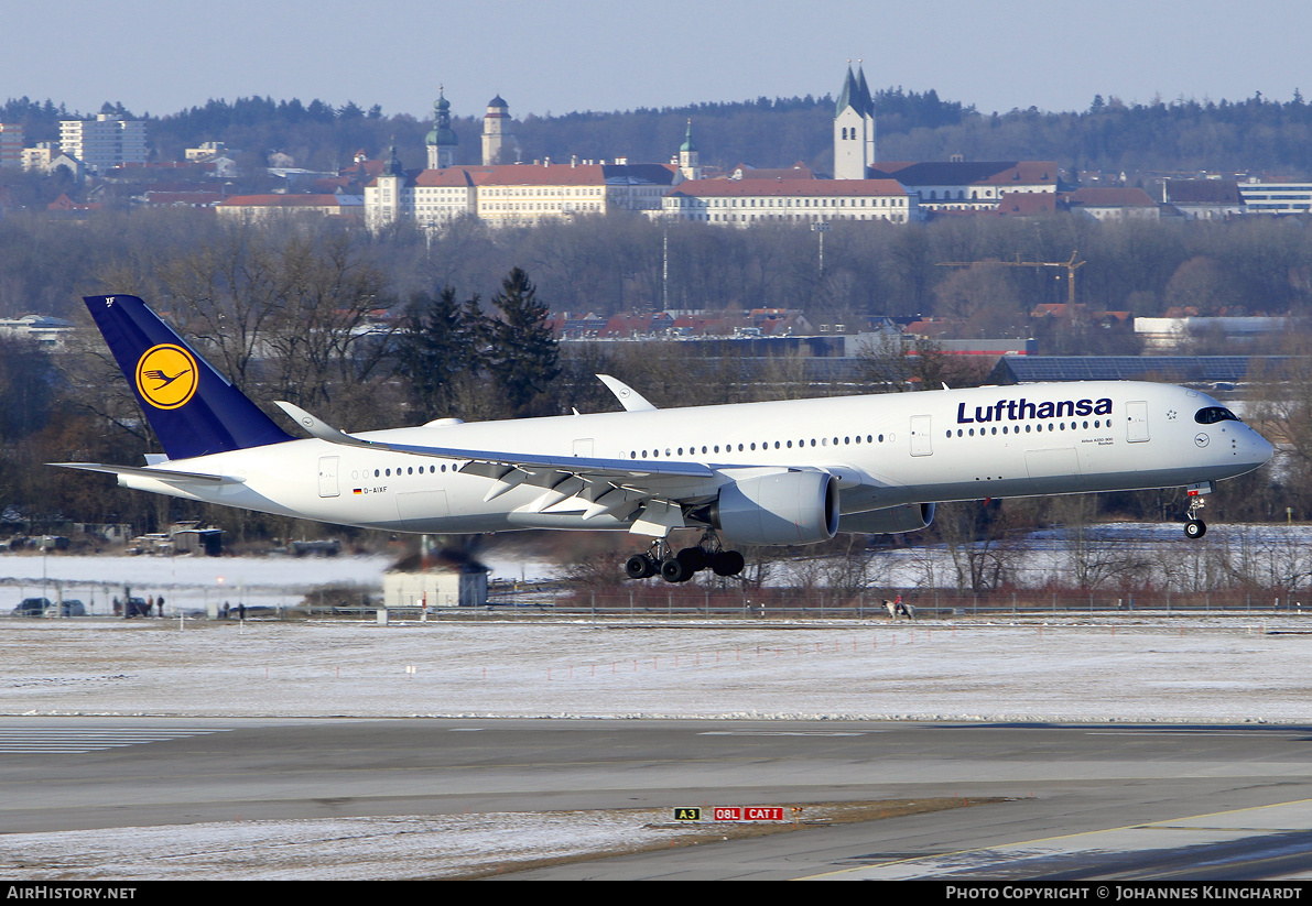 Aircraft Photo of D-AIXF | Airbus A350-941 | Lufthansa | AirHistory.net #809329