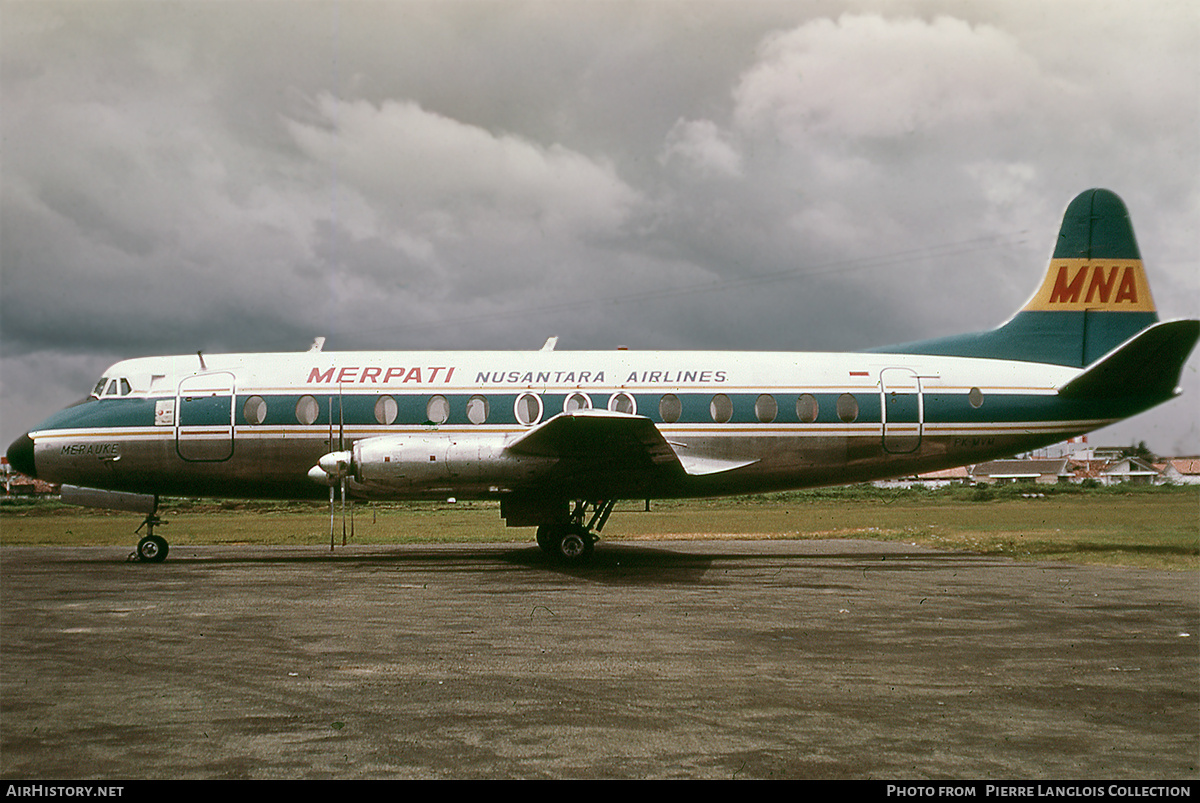 Aircraft Photo of PK-MVM | Vickers 828 Viscount | Merpati Nusantara Airlines | AirHistory.net #809332