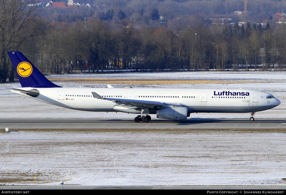 Aircraft Photo of D-AIKC | Airbus A330-343 | Lufthansa | AirHistory.net #809340