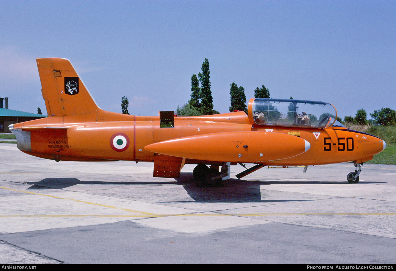 Aircraft Photo of MM54180 | Aermacchi MB-326E | Italy - Air Force | AirHistory.net #809346