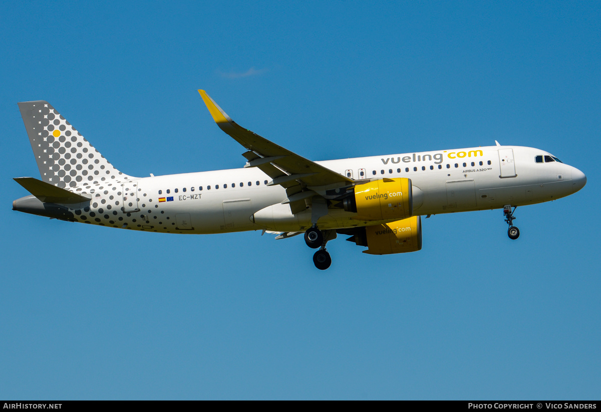 Aircraft Photo of EC-MZT | Airbus A320-271N | Vueling Airlines | AirHistory.net #809365