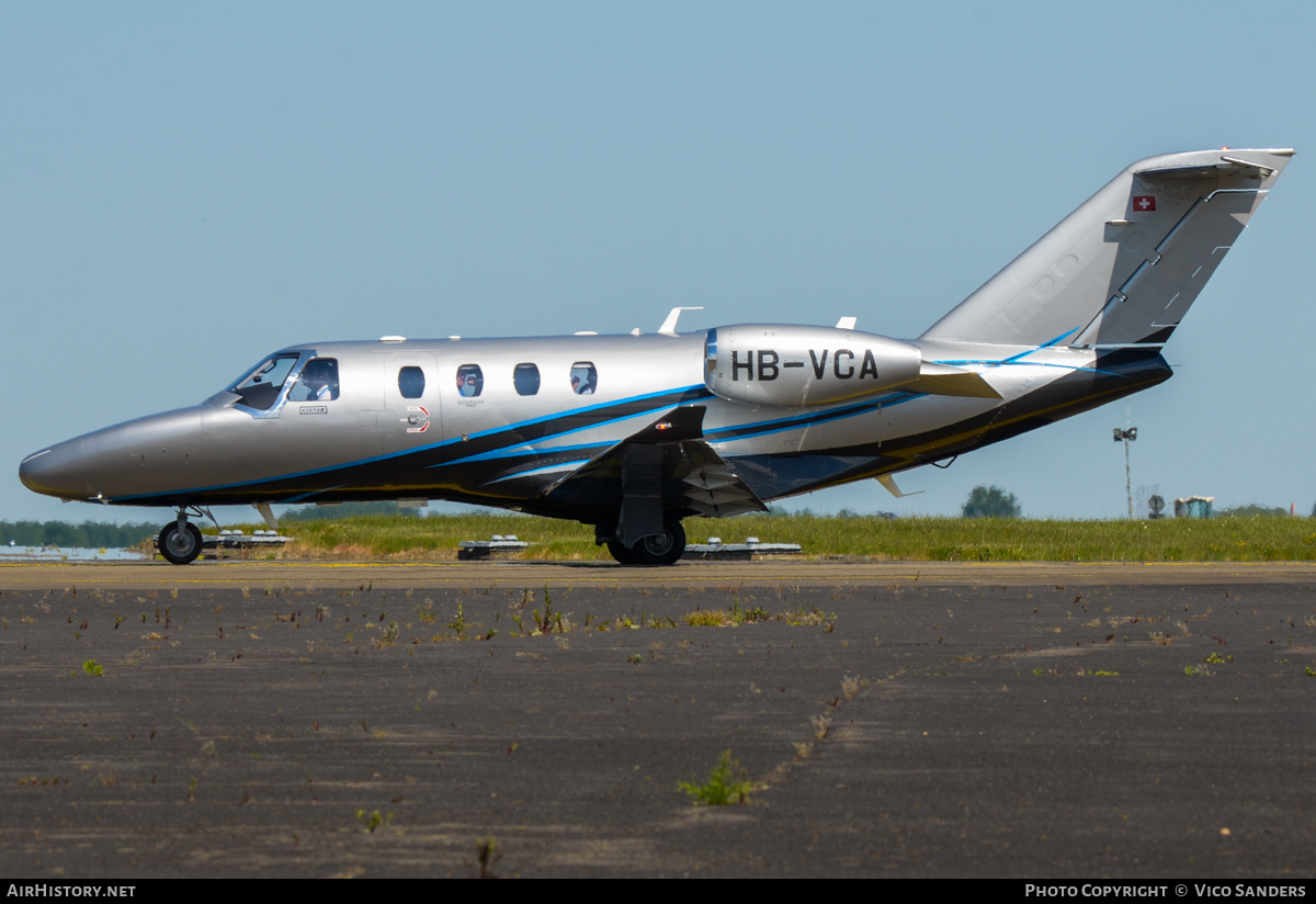 Aircraft Photo of HB-VCA | Cessna 525 CitationJet M2 | AirHistory.net #809370