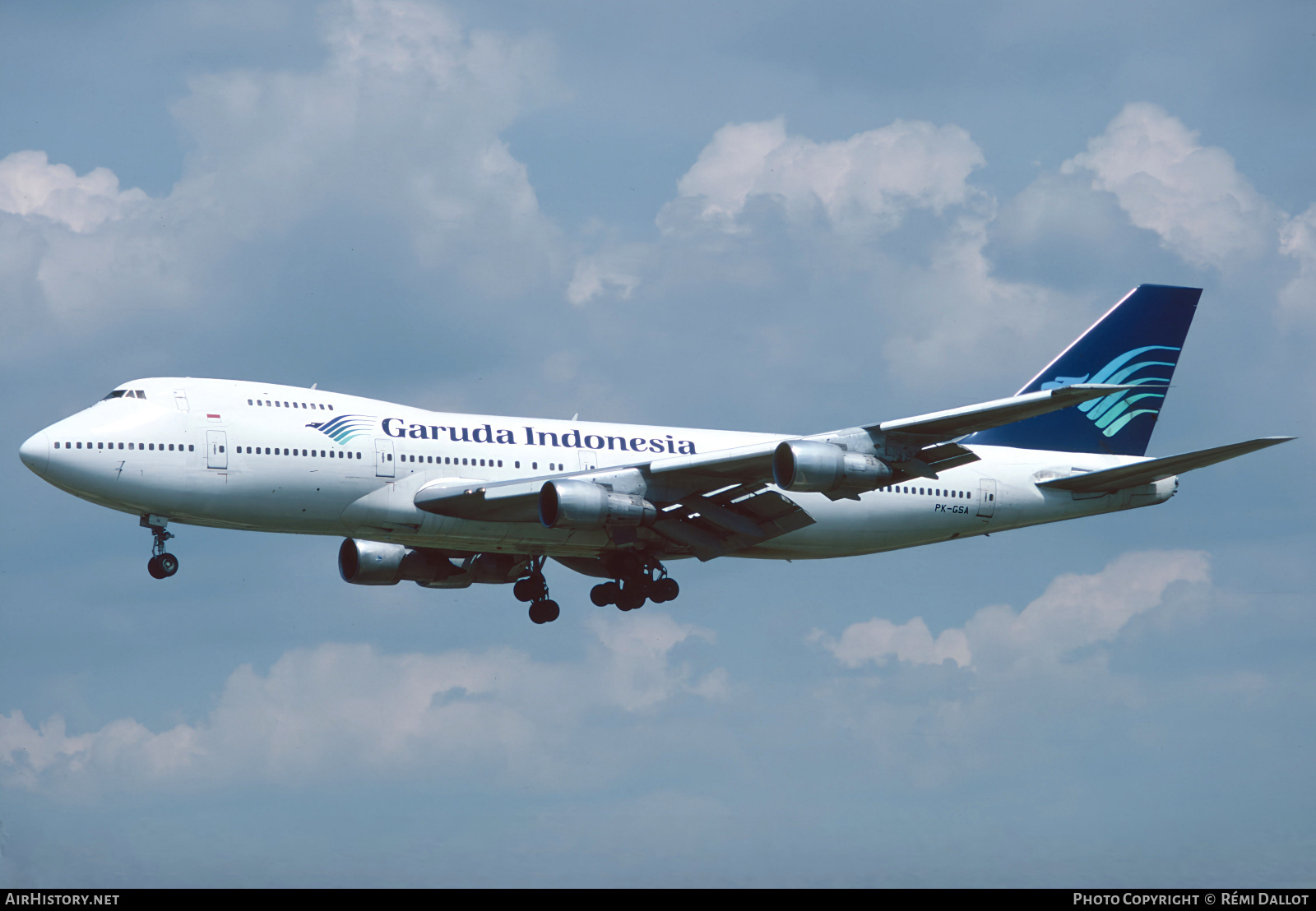 Aircraft Photo of PK-GSA | Boeing 747-2U3B | Garuda Indonesia | AirHistory.net #809372