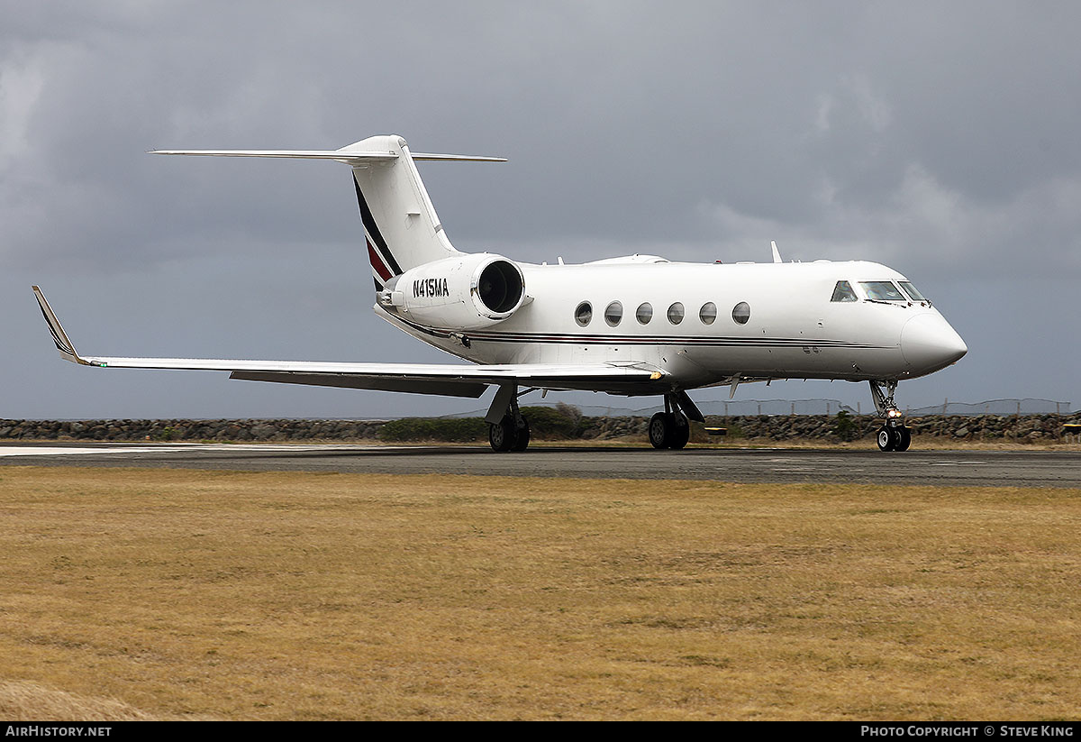 Aircraft Photo of N415MA | Gulfstream Aerospace G-IV Gulfstream IV-SP | AirHistory.net #809380