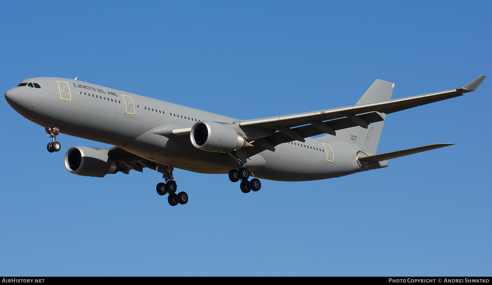 Aircraft Photo of T.24-02 | Airbus A330-202 | Spain - Air Force | AirHistory.net #809382