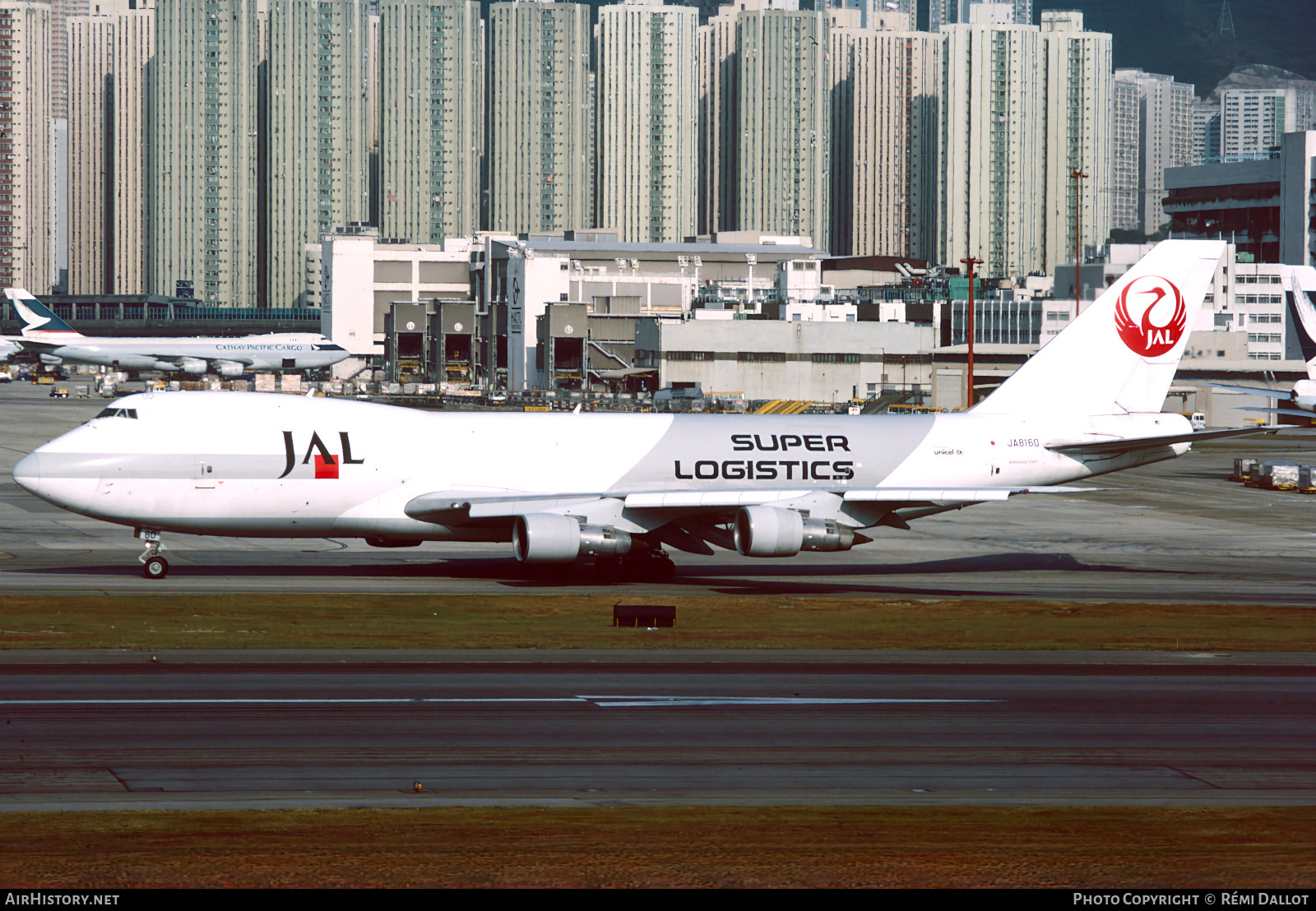 Aircraft Photo of JA8160 | Boeing 747-221F/SCD | Japan Airlines - JAL Cargo | AirHistory.net #809390