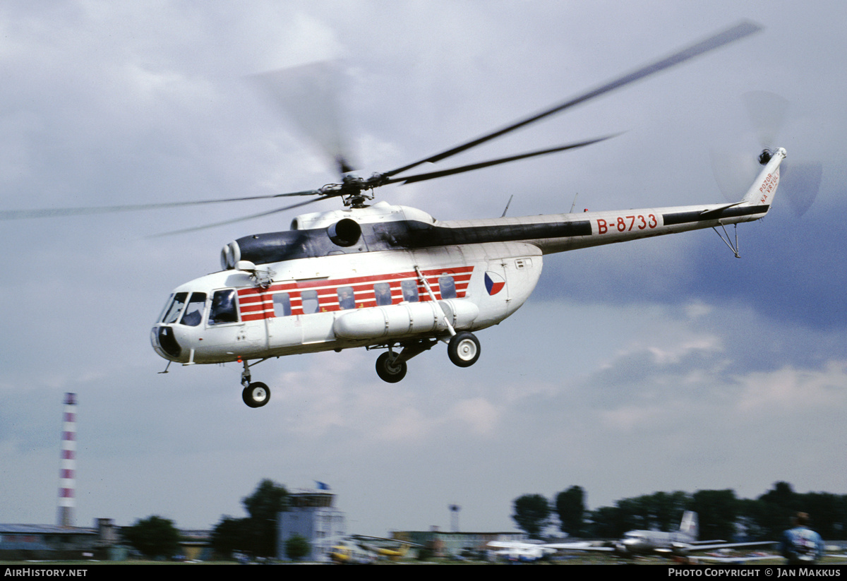 Aircraft Photo of B-8733 | Mil Mi-8PS | Czechoslovakia - Police | AirHistory.net #809418