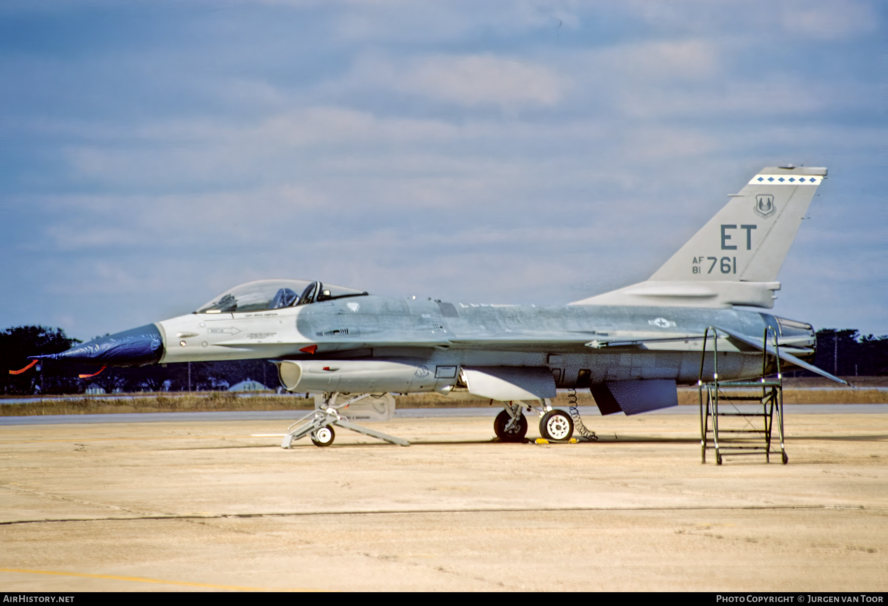Aircraft Photo of 81-0761 | General Dynamics F-16A/ADF Fighting Falcon | USA - Air Force | AirHistory.net #809437