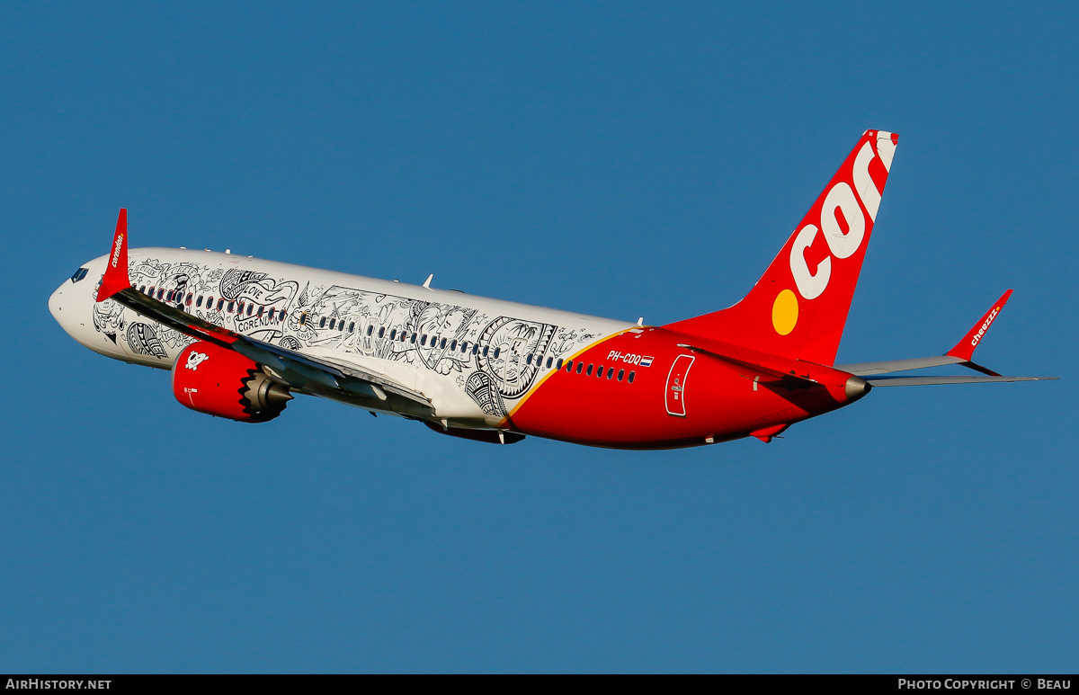 Aircraft Photo of PH-CDQ | Boeing 737-9 Max 9 | Corendon Dutch Airlines | AirHistory.net #809455