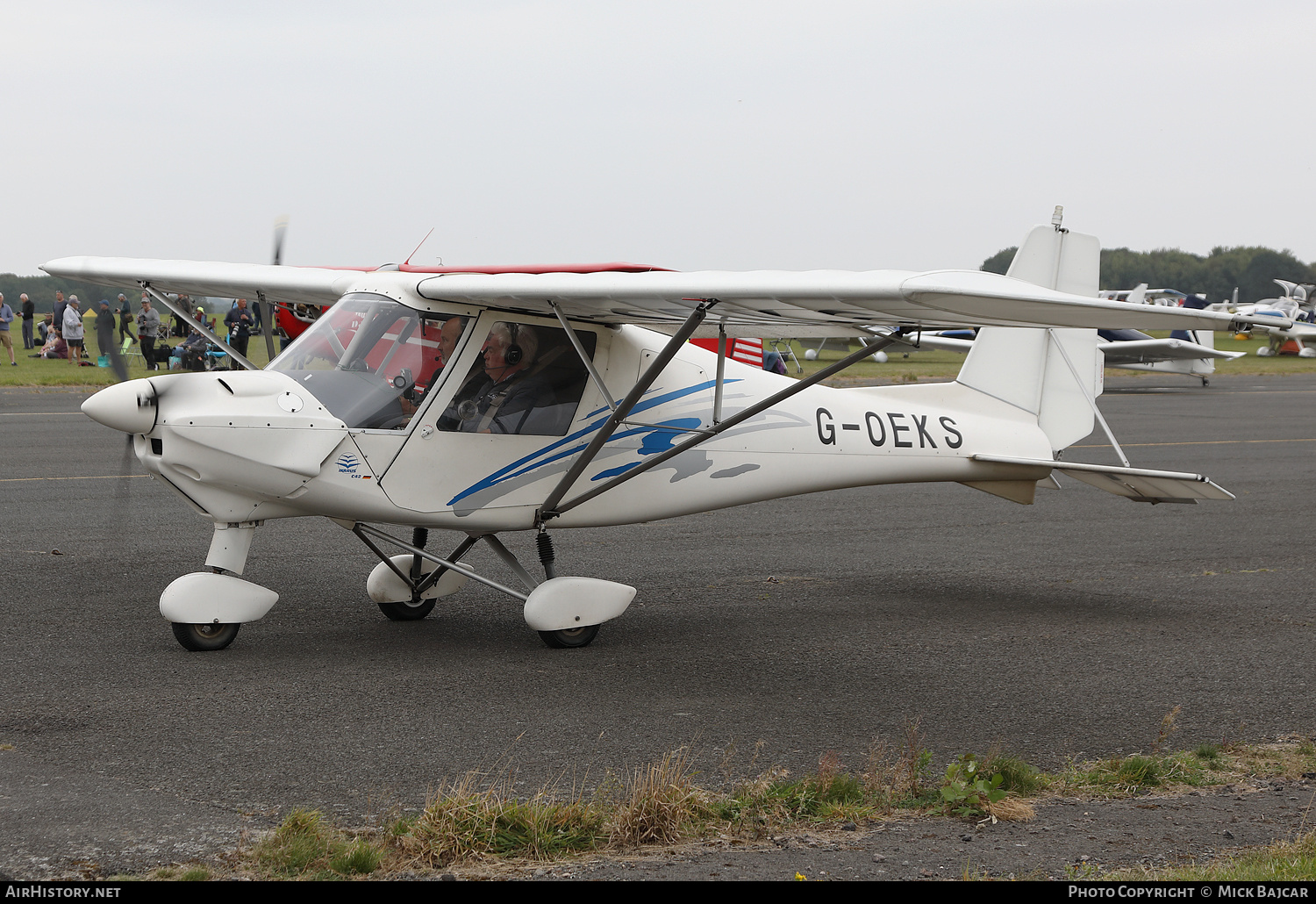Aircraft Photo of G-OEKS | Comco Ikarus C42-FB80 | AirHistory.net #809461