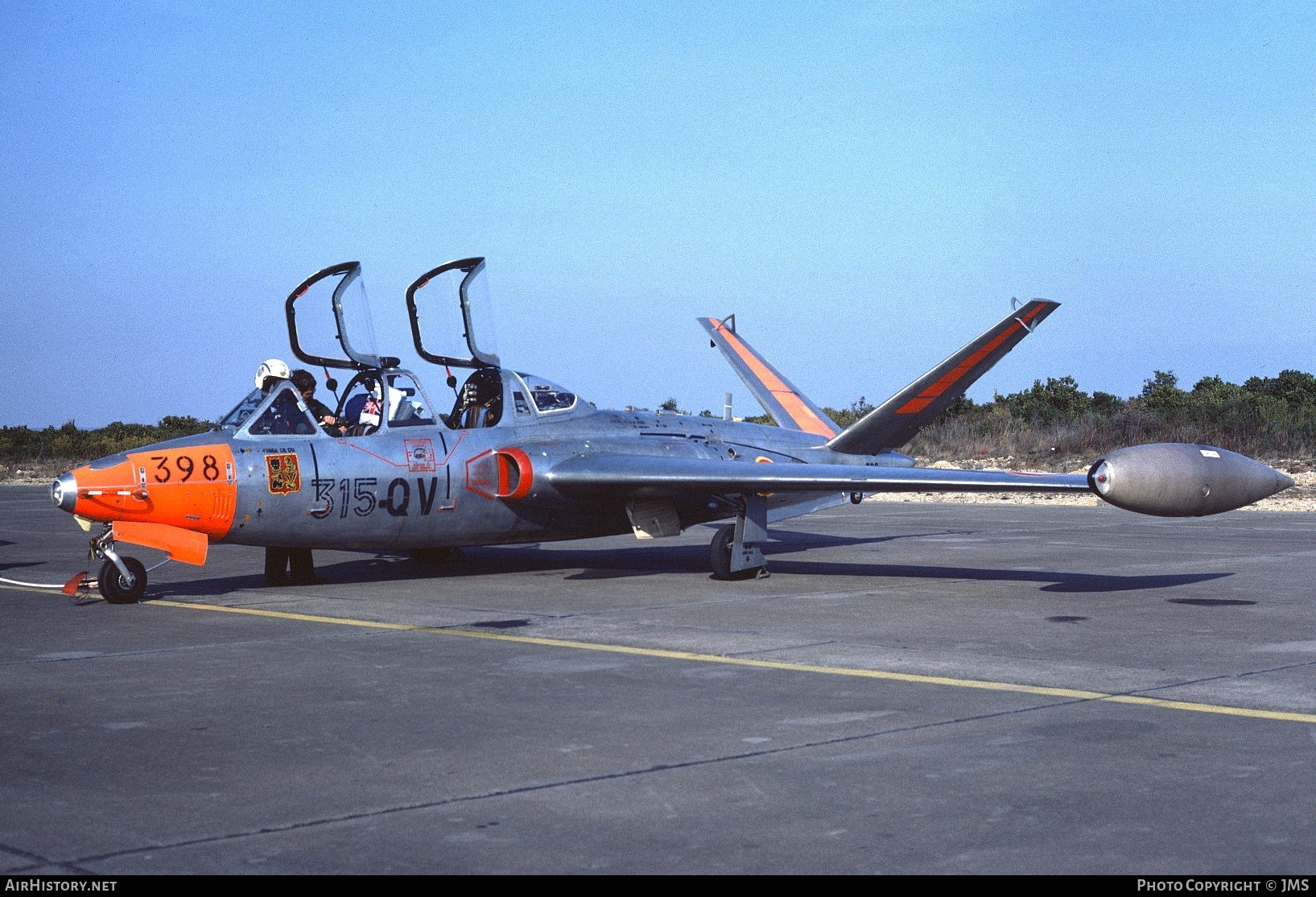 Aircraft Photo of 398 | Fouga CM-170R Magister | France - Air Force | AirHistory.net #809492