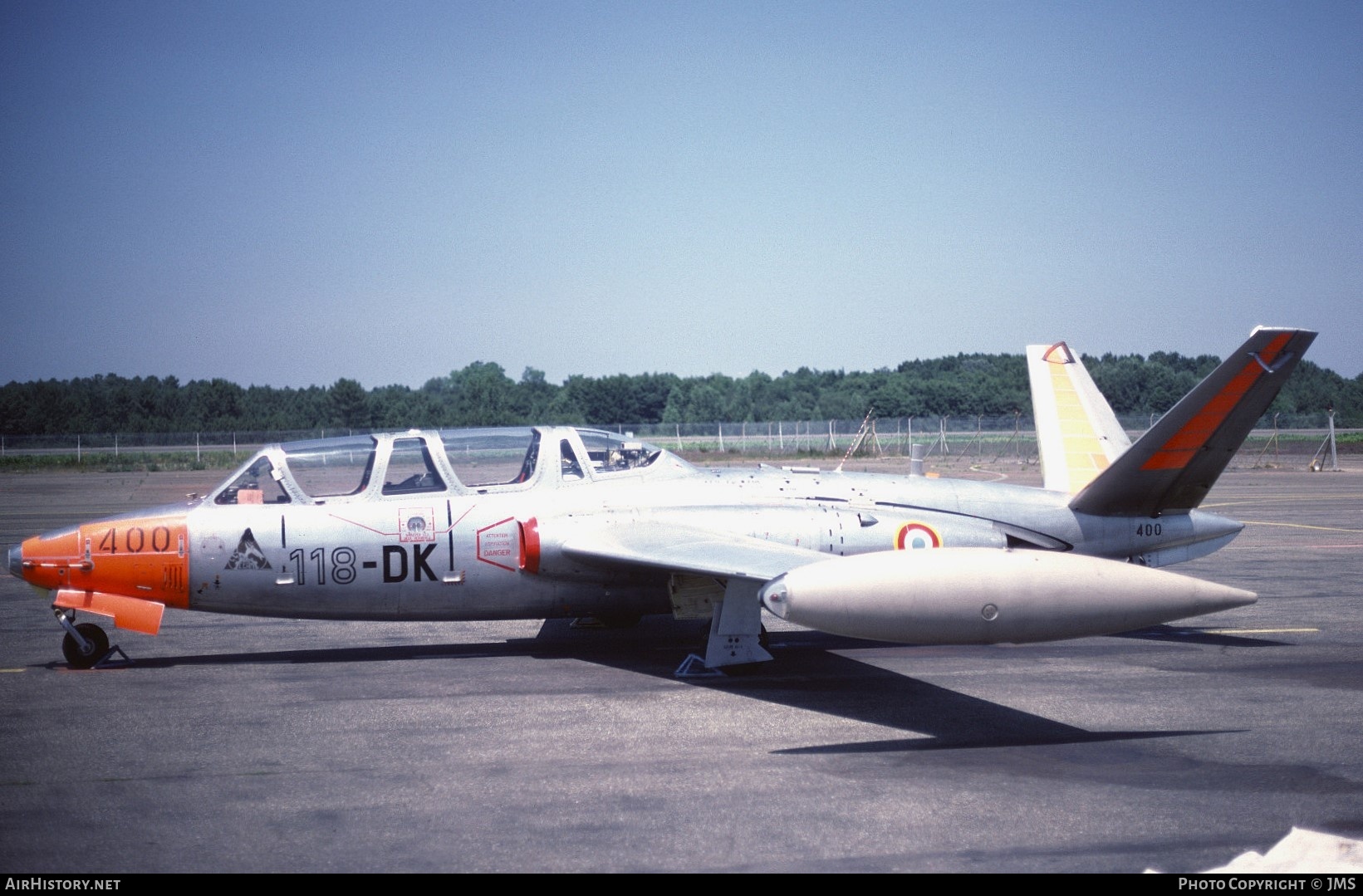 Aircraft Photo of 400 | Fouga CM-170R Magister | France - Air Force | AirHistory.net #809497