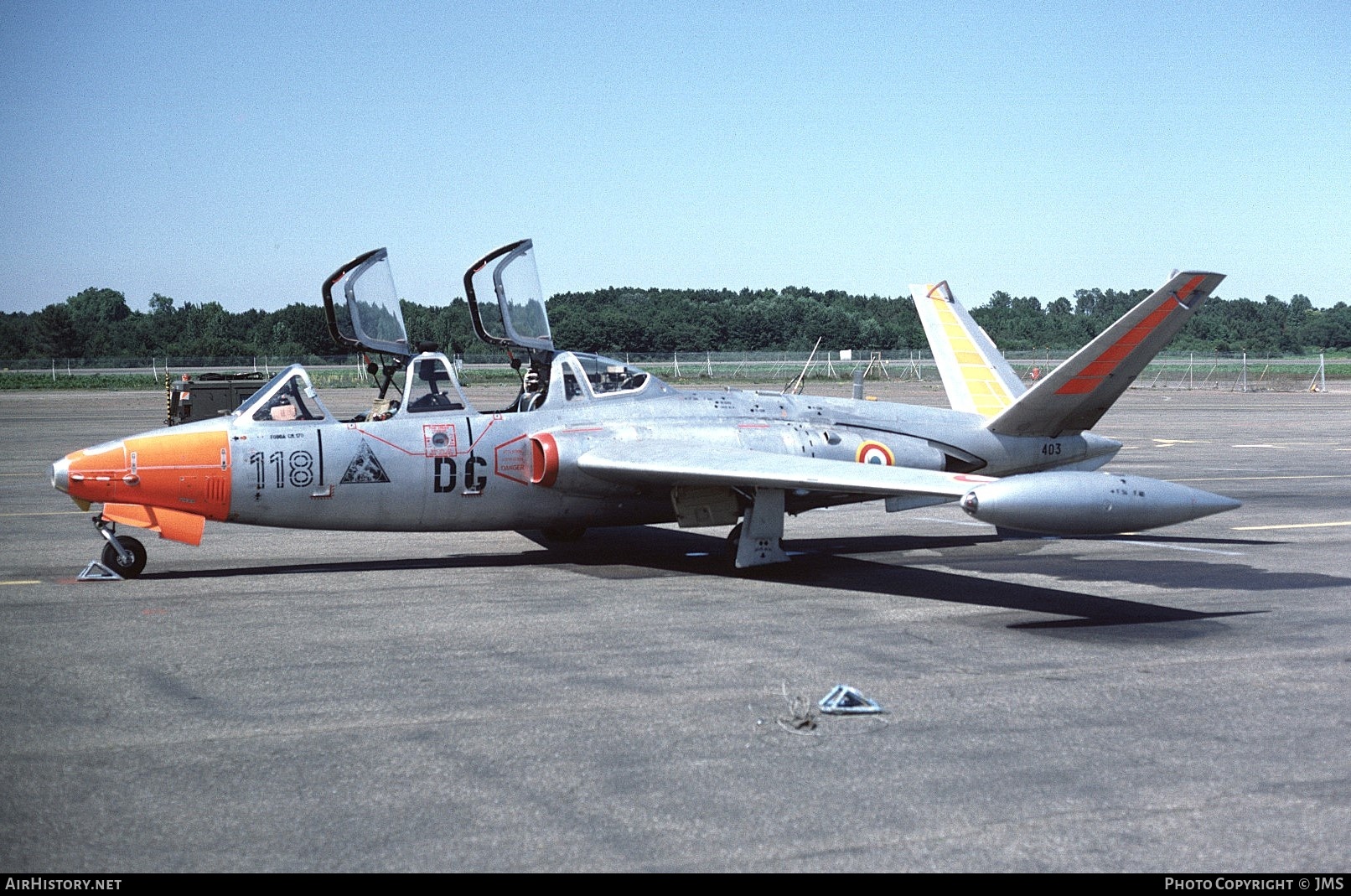 Aircraft Photo of 403 | Fouga CM-170R Magister | France - Air Force | AirHistory.net #809502